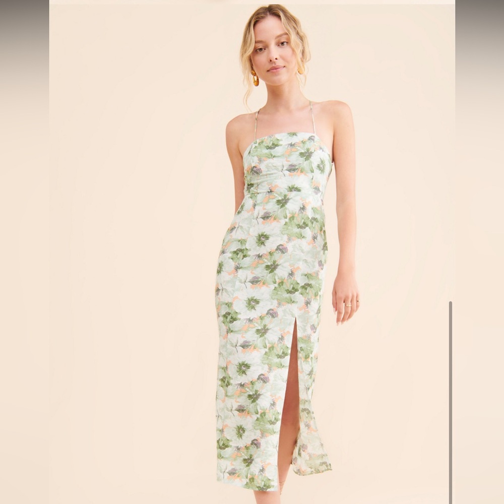 Anthropology En Saison Lario Midi Dress